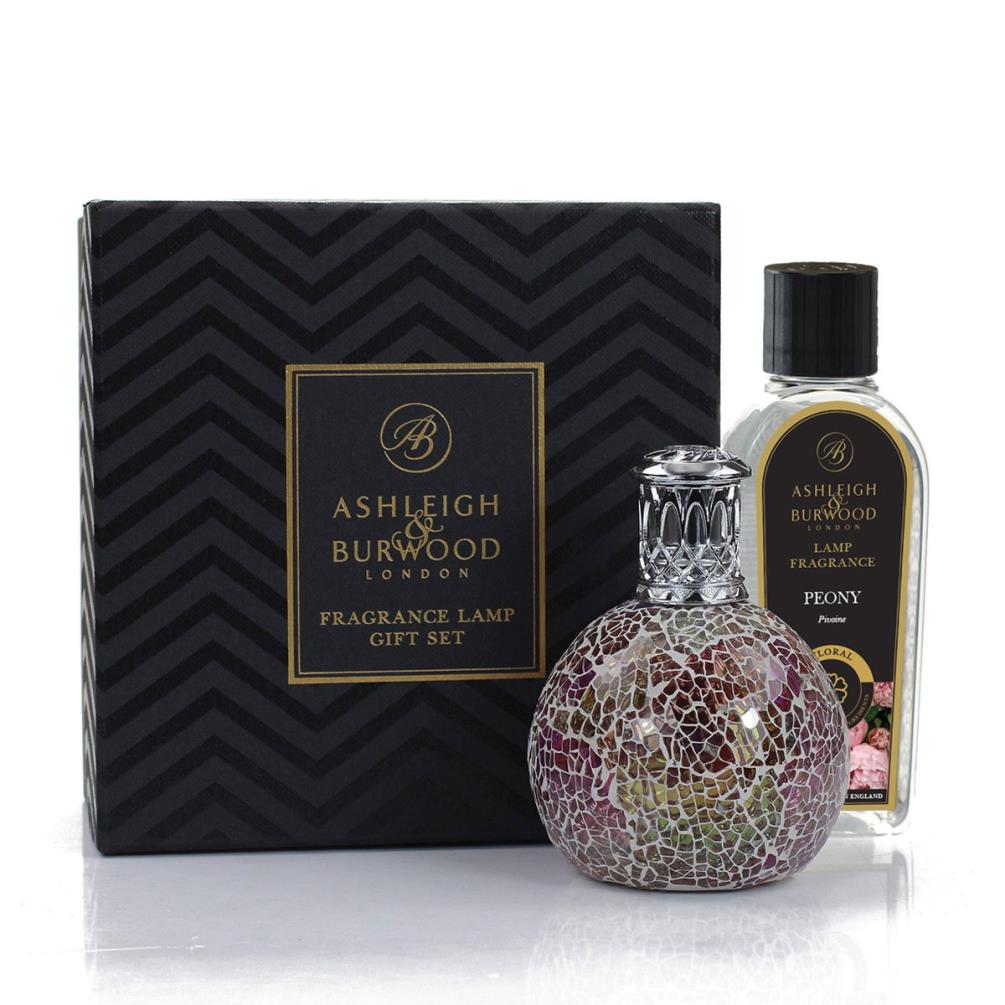 Ashleigh & Burwood Pearlescence Fragrance Lamp & Peony Gift Set £36.00